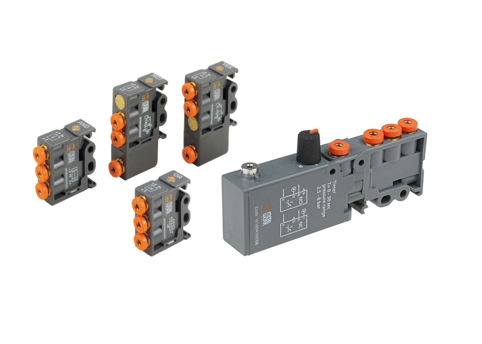 Eléments de logique pneumatique